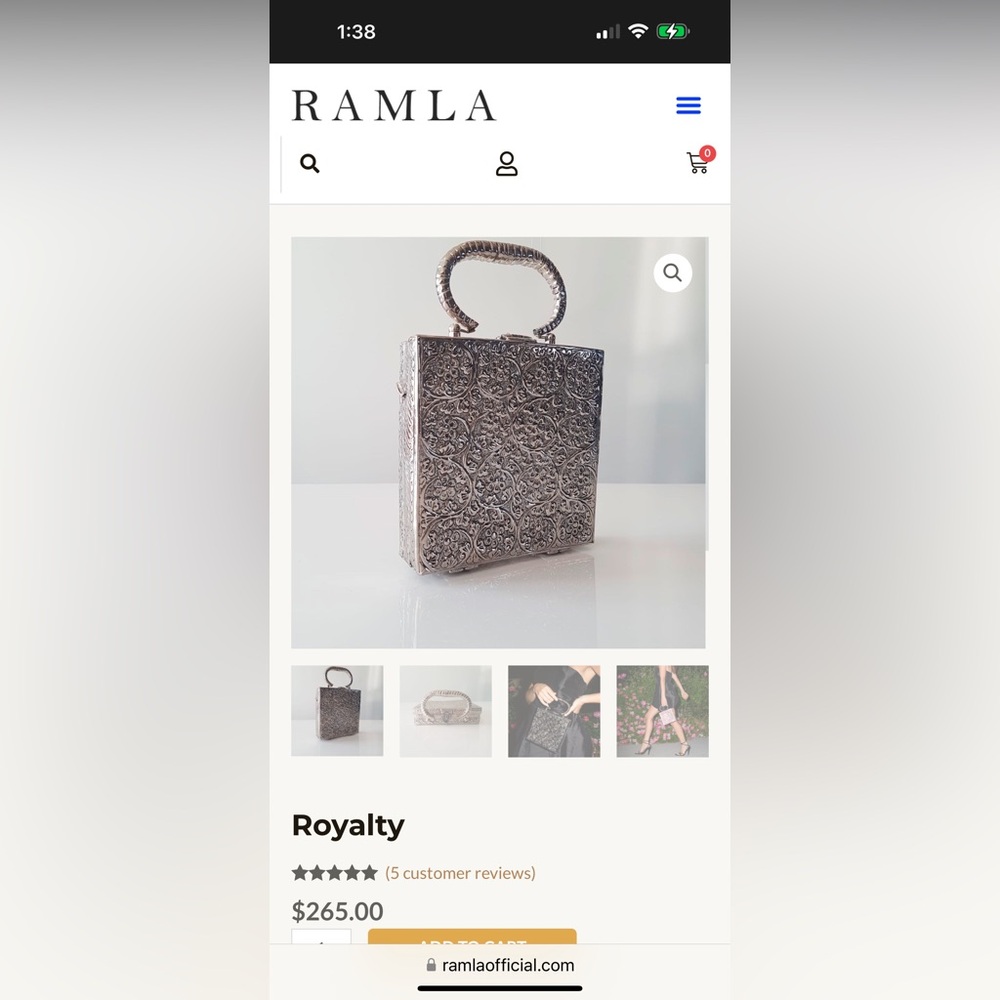 Ramla Royalty Bag